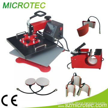 T Shirt Printing Machines for Sale, Sublimation 8 in 1 Combo Heat Press, Digital Combo Heat Press